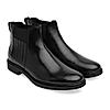 Imperio By Regal Black Mens Chelsea Leather Boots