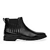 Imperio By Regal Black Mens Chelsea Leather Boots