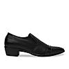 Regal Black Mens Formal Leather Slip Ons