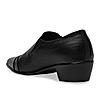 Regal Black Mens Formal Leather Slip Ons