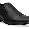 Regal Black Mens Formal Leather Slip Ons