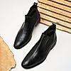 Regal Black Mens Chelsea Leather Boots