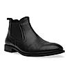 Regal Black Mens Chelsea Leather Boots