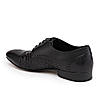 Imperio By Regal Black Mens Formal Woven Leather Oxford Lace Ups