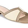 Rocia Beige Women Slip On Sandals