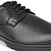 Regal Black Mens Leather Casual Lace Ups