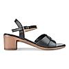 Rocia Black Women Casual Block Heel Sandals