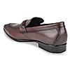 Regal Cherry Mens Leather Buckled Slip-Ons