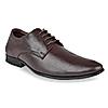 Regal Cherry Mens Textured Leather Lace Ups