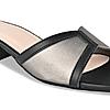 Rocia Black Women Slip On Sandals