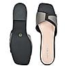 Rocia Black Women Slip On Sandals