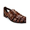 IMPERIO BY REGAL TAN MEN ETHNIC LEATHER SANDALS