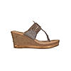 Rocia Antique Gold Kolhapuri Wedges