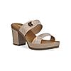 Rocia Women's Beige Block Heels