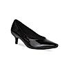 Rocia Women's Black Kitten Heel Patent Pumps