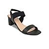 Rocia Women's Black Block Heel Sandal