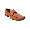 Regal Tan Men Flexible Leather Loafers