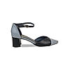 Rocia Light Blue Women Closed Toe Block Heel sandal