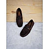 Regal Brown Men Flexible Casual Suede Loafers