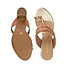 Rocia Tan Women Block Heel Kolhapuri