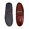 Regal Mens Maroon Leather Suede Loafers