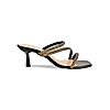 Rocia Antique Gold Women Diamond Strap Stilettos