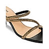 Rocia Antique Gold Women Diamond Strap Stilettos