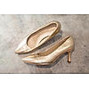 Rocia Gold Women Pointy Toe Stiletto Pumps