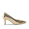 Rocia Gold Women Pointy Toe Stiletto Pumps