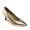 Rocia Gold Women Pointy Toe Stiletto Pumps