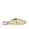 Rocia Gold Women Hand Embroidered Mojris