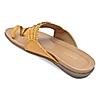 Rocia Mustard Women Casual Kolhapuri Flats