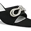 Rocia Black Women Diamond Bow Stilettos