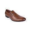 Regal Brown Men Solid Leather Formal Slip Ons