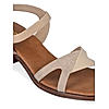 Rocia Beige Women Solid Sandals