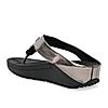 Rocia By Regal Gun Metal Women Diamond Studded Comfort Flats