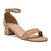 Rocia By Regal Beige Women Suede Ankle Strap Sandals