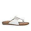 Rocia By Regal White Women Kolhapuri Flats