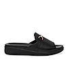 Rocia By Regal Black Women Stylish Buckled Flats