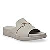 Rocia By Regal Grey Women Stylish Buckled Flats