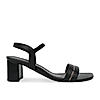 Rocia By Regal Black Women Classic Block Heel Sandals