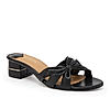 Rocia By Regal Black Women Knotted Classic Sandals