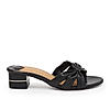 Rocia By Regal Black Women Knotted Classic Sandals