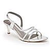 Rocia By Regal Silver Women Diamond Embellished Stilettos