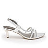 Rocia By Regal Silver Women Diamond Embellished Stilettos