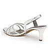 Rocia By Regal Silver Women Diamond Embellished Stilettos