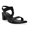 Rocia By Regal Black Women Classic Block Heel Sandals