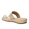 Rocia By Regal Beige Women Woven Kolhapuri Comfort Flats