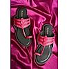 Rocia Pink Women Flat Kolhapuris