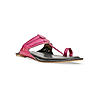 Rocia Pink Women Flat Kolhapuris